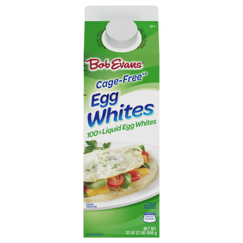 Bob Evans Cage-Free 100% Liquid Egg Whites (32 Oz) - Papaya Express